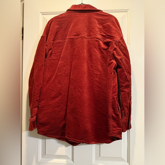 Madewell Corduroy Twill Oversized Shirt Jacket - Picture 2 of 4